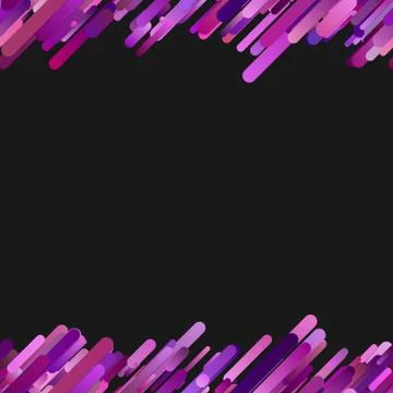 Purple trendy gradient background with seamless diagonal rounded stripe pattern Stockillustratie