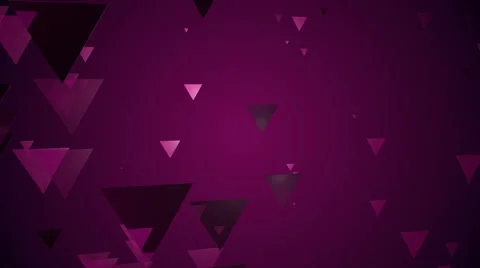 Purple triangle movement Stock Footage 52004444