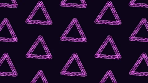 Purple triangle pattern sleek background design for websites and apps Video stock 285685938