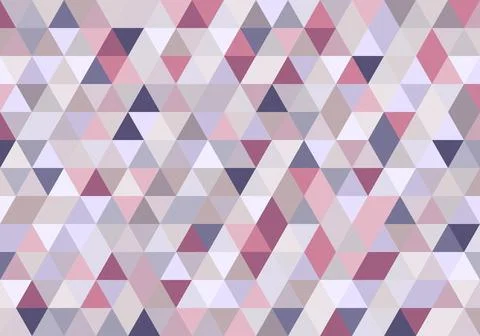Purple Triangle repeat pattern design decoration. vector geometric Stock Illustration