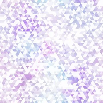 Purple triangle seamless pattern Illustrazione stock