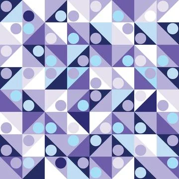 Purple triangles background, pattern, abstract geometric pattern. Illustrazione stock