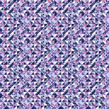 Purple triangles background, pattern, abstract geometric pattern. Illustrazione stock