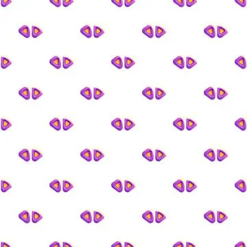 Purple triangles forming a seamless 3d ui pattern 스톡 일러스트