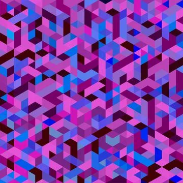 Purple triangular mesh Stock Illustration