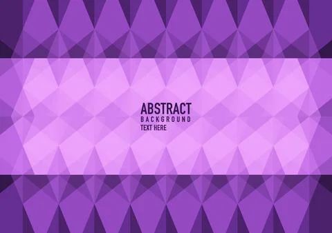 Purple Triangular Mosaic Abstract Background イラスト素材