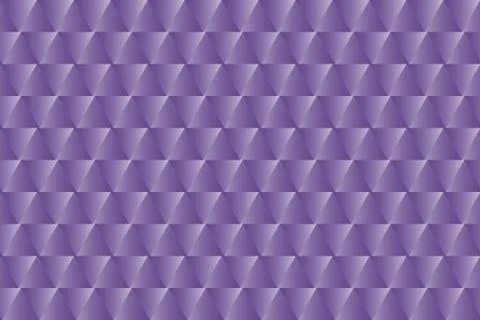 Purple triangular seamless pattern. Bright geometric vector background. Ultra Stock Illustration