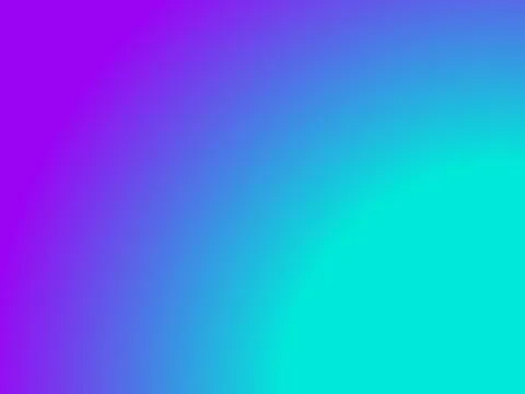 Purple turquoise gradient smooth combination Stock Illustration