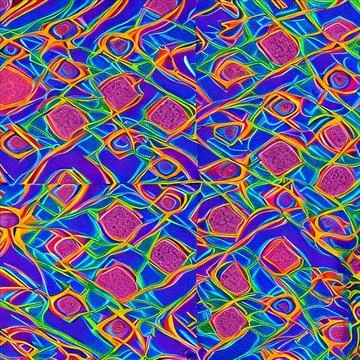 Purple Underwater Abstract Stock Illustration
