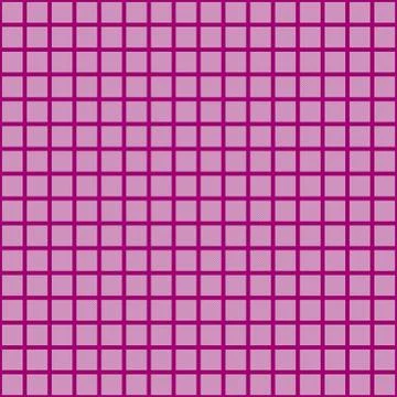 Purple vector square grid pattern. Seamless texture Illustrazione stock