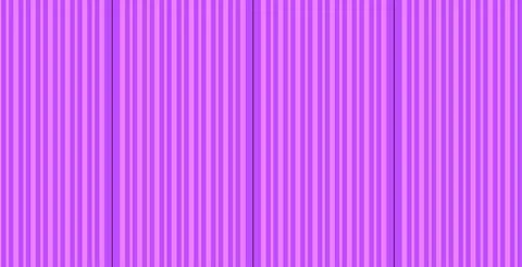 Purple Vertical Striped Pattern Background With Bold Black Outlines and Min.. Stockillustratie