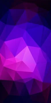 Purple vertical vector background. Abstract illustration with triangles grange Stock Illustration