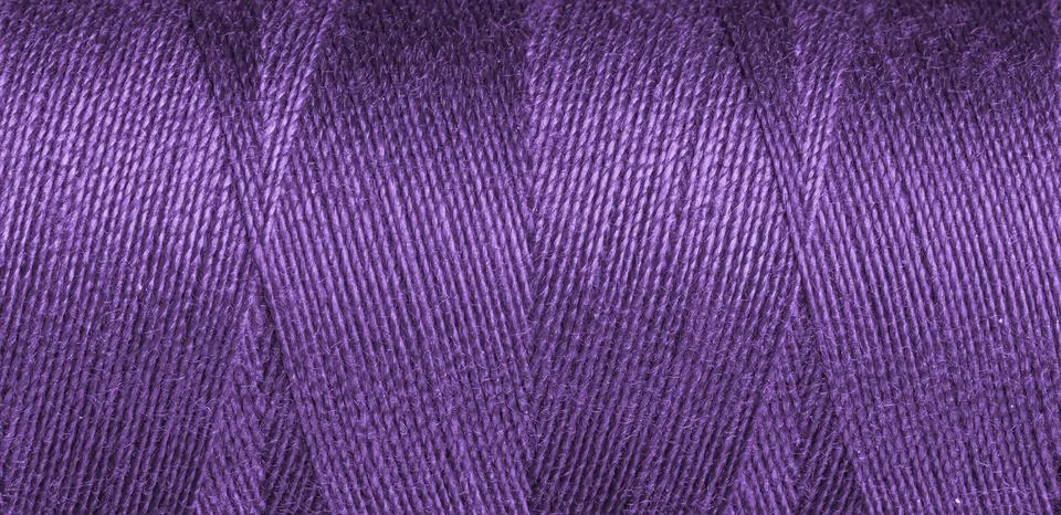 Purple, violet sewing thread texture Stock Photos