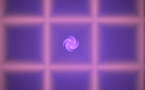 Purple vortex in cell Stockillustratie