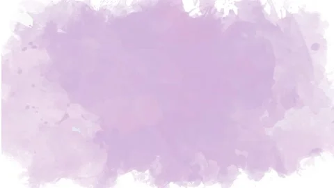 Purple watercolour abstract paint with a brush Stock Footage 149117953