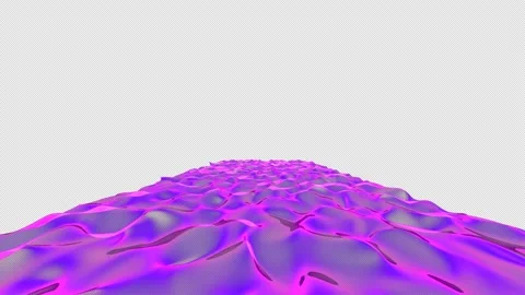 Purple Wave On Alpha Loop Stock Footage 165176428
