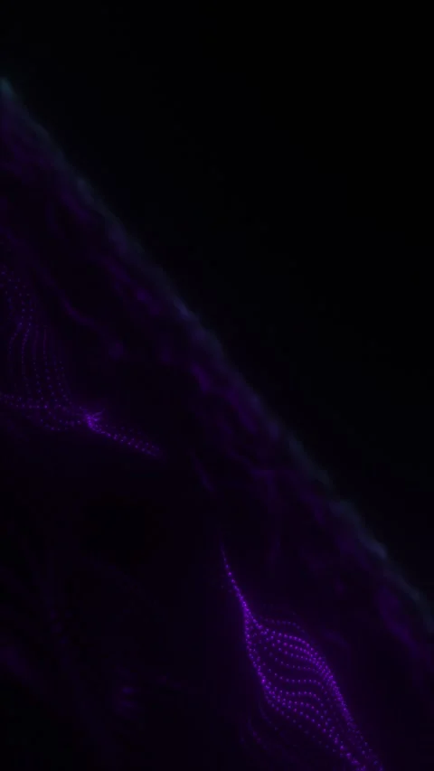 Purple wave dots Stock Footage 317663644