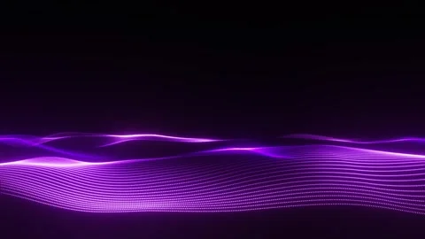 Purple Wave Glow Stock Footage 310283721