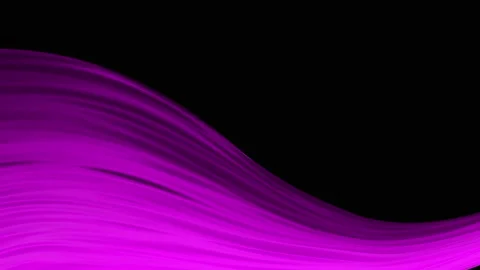 PURPLE wave surface animation on black background. 4K 60Fps background Stock Footage 219193334