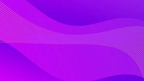 Purple Wavy Lines Abstract Loop Background. Stock Footage 286775877