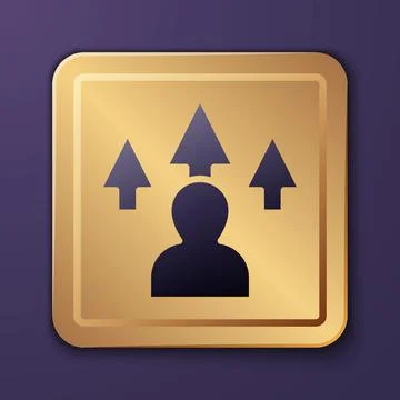 Purple Web design and front end development icon isolated on purple background Illustrazione stock