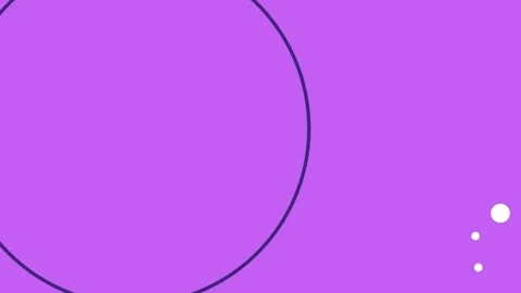 Purple &amp; White Circle Motion Background | 4K Animation Loop Intros &amp; Overlays Stock-Footage 320923001