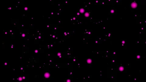 Purple, white glowing particles vertical all the video rising on black back.. Stock Footage 313155571
