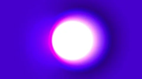 Purple White Glowing Sphere Pink Hues Small Dot Stock Footage 336837755