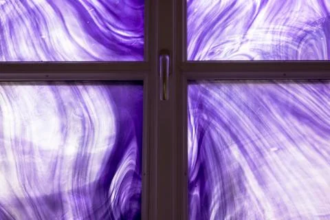 Purple window Stock Photos