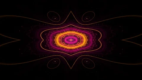 The purple yellow lace. Stock Footage 124062113