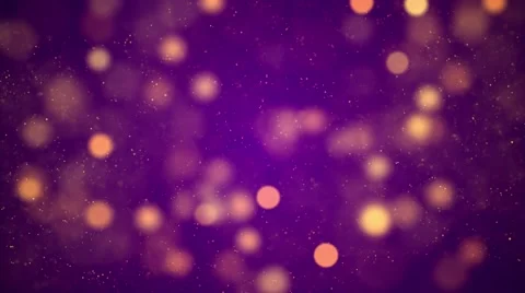 Purple with yellow lights - Looping animated motion background video HD Stock Footage 66533772