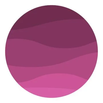 Purple zigzag wave line. Aque graphic, abstract background.  Modern flat desi Illustrazione stock