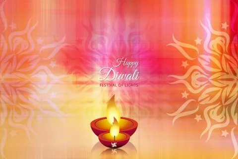 Purpleshade2lampsDecorativeBackground Stock Illustration