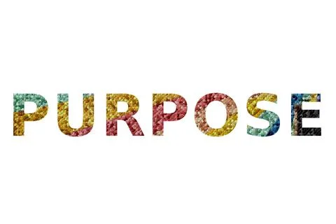 PURPOSE Stock Illustration