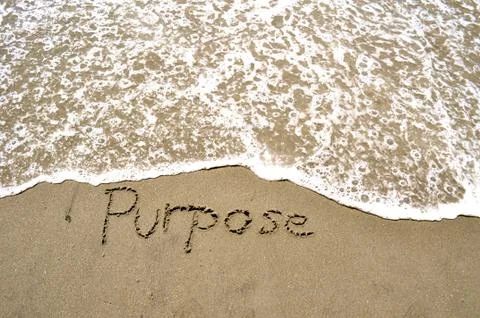Purpose in the sand 写真素材