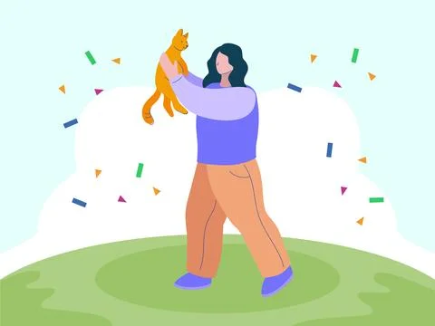 Purr Concept Illustration Stock Illustration
