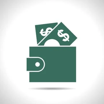 Purse icon Stock Illustration