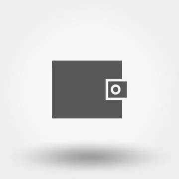 Purse icon vector Stock Illustration