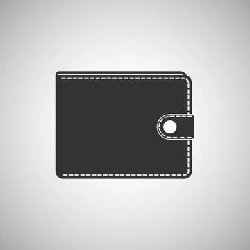 Purse icon vector Stock Illustration