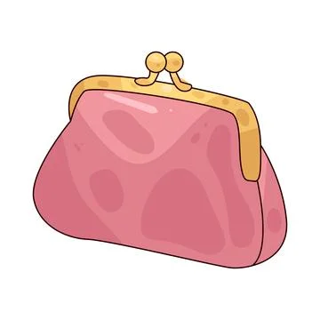 Purse illustration Stock Illustration