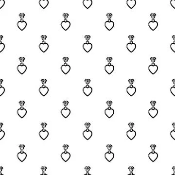 Purse zip icon, simple style 库存插图