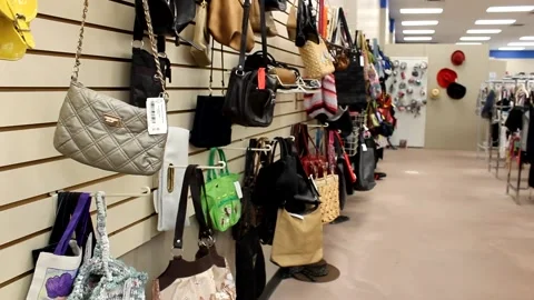 Purses for Sale Stock Footage