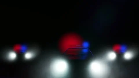 Pursuit in darkness Stock Footage 10911688