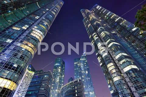 Pusan cityscape Stock Photos