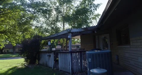 Push In on Back Deck Stock Footage 266179846