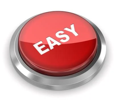 Push Button - Easy Stock Illustration