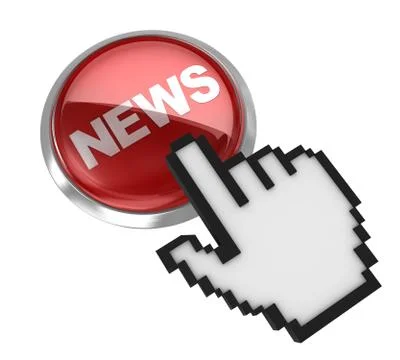 Push button - news Stock Illustration