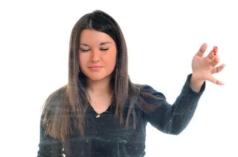 Push the button... Stock Photos