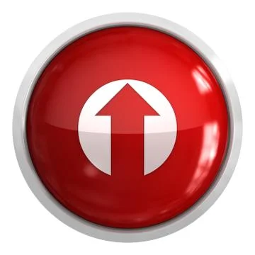 Push button - upload concept Stock Illustration