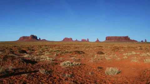 Push into the desert, in Utah Stock Footage 60793804